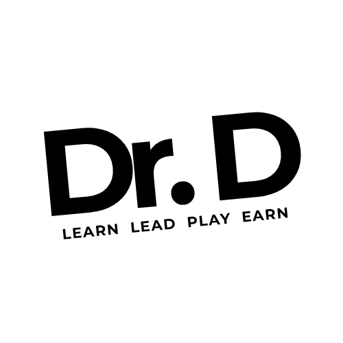 Dr. D logo — Learn Lead Play